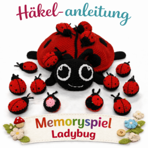 Häkelanleitung "Memory Ladybug"