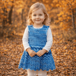 Handmade Mädchenkleider – handgestrickte Kinderkleider