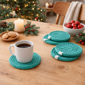 Gehäkelte Untersetzer