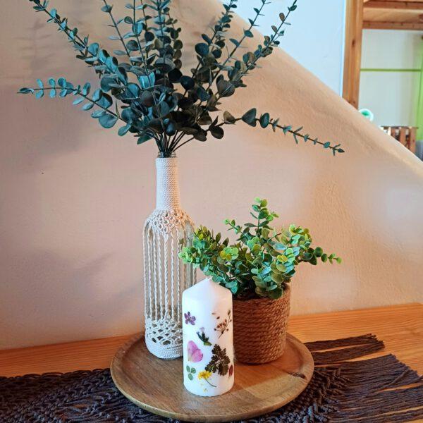Dekokerzen im Natur-Stil – Bild 8