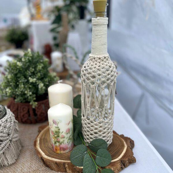 Dekokerzen im Natur-Stil – Bild 9