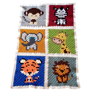 Kuschelkinderdecke "Safari"