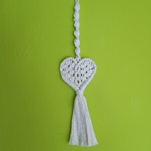 Anleitung zum Selbermachen - Makramee Herz für Fortgeschrittene