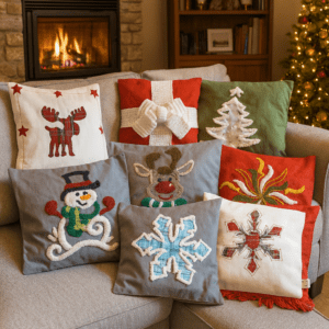 Winter-Weihnachts-Kissenhüllen